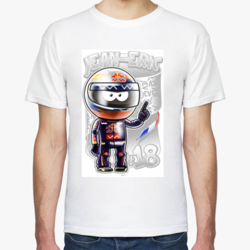 Футболка с принтом Jean-Eric № 18