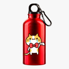 Металлическая бутылка 400 мл UV-DTF