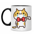 Кружка двухцветная