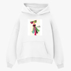 Толстовка худи оверсайз