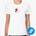 Женская спортивная футболка