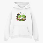 Толстовка худи оверсайз