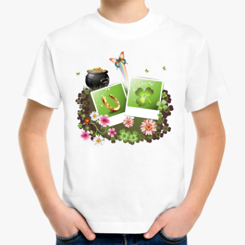 Детская футболка с принтом Ireland