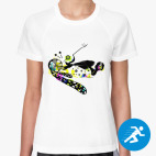 Женская спортивная футболка