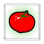Магнит 6.5 x 6.5 см tomat