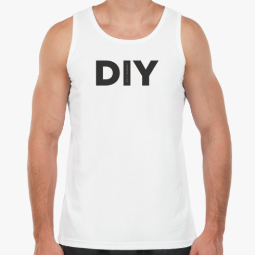 Майка с принтом Сделай сам