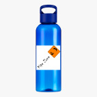 Прозрачная спортивная бутылка