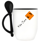 Кружка с ложкой