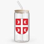 Банка с бамбуковой крышкой