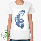 Женская футболка органик