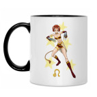 Кружка двухцветная