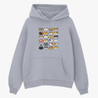 Толстовка худи оверсайз