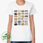 Женская футболка органик