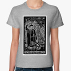 Классическая женская футболка 1 аркан таро маг