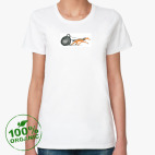 Женская футболка органик