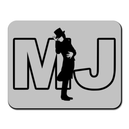 Коврик для мыши с принтом 'Letters&Man'