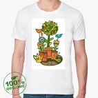 Мужская футболка органик