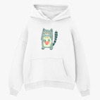 Толстовка худи оверсайз