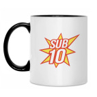 Кружка двухцветная