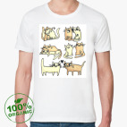 Мужская футболка органик