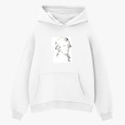 Толстовка худи оверсайз