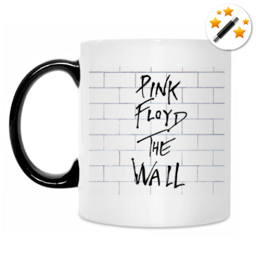 Кружка-хамелеон с принтом Pink Floyd