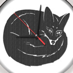 Черная лисичка