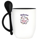 Кружка с ложкой