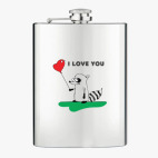 Фляжка стальная