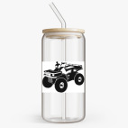 Банка с бамбуковой крышкой