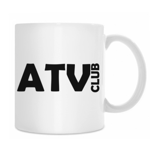 Кружка с принтом джип