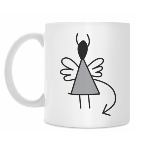 Кружка с принтом Фея стервозная