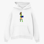 Толстовка худи оверсайз