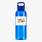 Прозрачная спортивная бутылка