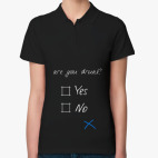 Женская рубашка поло