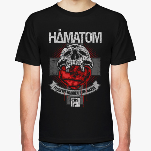 Футболка с принтом Hämatom 'TAUSEND WUNDEN'