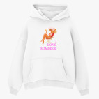 Толстовка худи оверсайз