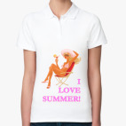 Женская рубашка поло