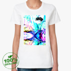 Женская футболка органик