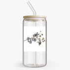 Банка с бамбуковой крышкой