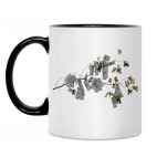 Кружка двухцветная