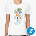 Женская спортивная футболка