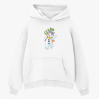 Толстовка худи оверсайз