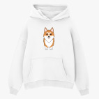 Толстовка худи оверсайз