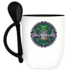 Кружка с ложкой