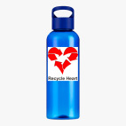 Прозрачная спортивная бутылка