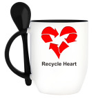 Кружка с ложкой