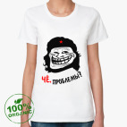 Женская футболка органик