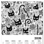 Кошки в цветах