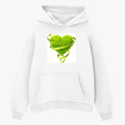 Толстовка худи оверсайз